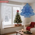 thumbnail image 2 of Metal Hanging Christmas Tree Wind Decorations - Intricate Concentric Line Design Garden Spinners for Yard & Holiday Decor, 2 of 7