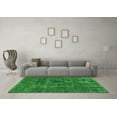 thumbnail image 3 of Ahgly Company Indoor Rectangle Oriental Green Industrial Area Rugs, 5' x 8', 3 of 4