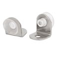 thumbnail image 2 of Soportes de estante de vidrio en forma de L de acero inoxidable de 15mmx15mmx13mm, 40 piezas, 2 of 2
