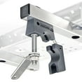thumbnail image 2 of Magma T10-680 Dual Extended Horizontal Round Rail Mount For Magma Rectangular Grill and Fillet Table| Stainless Steel Boat Grill/Table Mount | 7/8" to 1" Diameter |Boat Rail BBQ Clamp | Adjustable Ma, 2 of 3