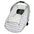 thumbnail image 2 of Jolly Jumper Arctic Sneak-a-Peek Infant Car Seat Cover | Fleece-Lined, Elasticized Winter Cover with Peek-a-Boo Flap & Dual Zippers | Machine Washable, 2 of 4