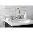 thumbnail image 2 of Kingston Brass KS2986BAL Heirloom Widespread Bathroom Faucet with Brass Pop-Up, Polished Nickel, 2 of 8