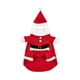 thumbnail image 5 of Greeniant Invierno frío Navidad Ropa para mascotas Mantener caliente Cómodo Traje de Papá Noel Ropa de dibujos animados Accesorio para XXL 2Conjunto, 5 of 6