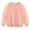 Pink, variant on Lmnyox Winter Sweatshirts for Toddler Kids Thick Fleece Lined Crew Neck Long Sleeve Solid Pullover Shirt
