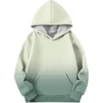 thumbnail image 5 of YunPes Trendy Oversized Hoodies for Girls Gradient Long Sleeve Hooded Sweatshirts with Pockets Teen Daily Athletic Pullover, 5 of 8