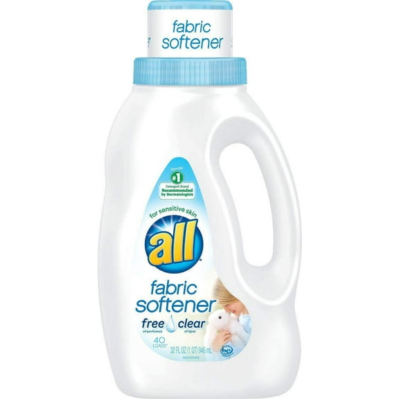 All Free Clear Fabric Softener, 50 Loads