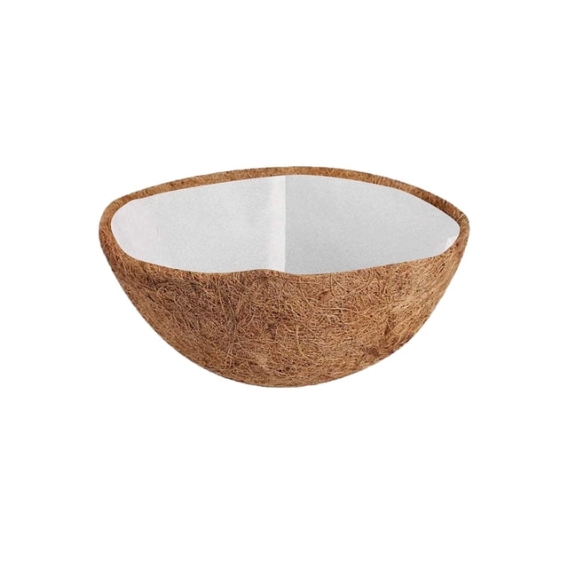 PVCS Panier Suspendu Inserts de Fibre de Noix de Coco Doublure de Remplacement pour Pot de Fleurs pour Maison