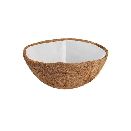 Puntoco Clearance Hanging Basket Coconuts Fiber Planter Inserts Replacement Liner for Flower Pot