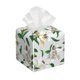 thumbnail image 1 of Fotbe Lilies Flowers Porta Pañuelos Decorativo de Cuero, Caja Cuadrada Moderna para Pañuelos Faciales, Organizador y Dispensador 5x5x5'', 1 of 7