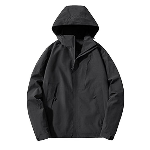 MKLEKYY Mens Windbreaker Men's Windbreaker Overcoat for Autumn Outdoor Hiking