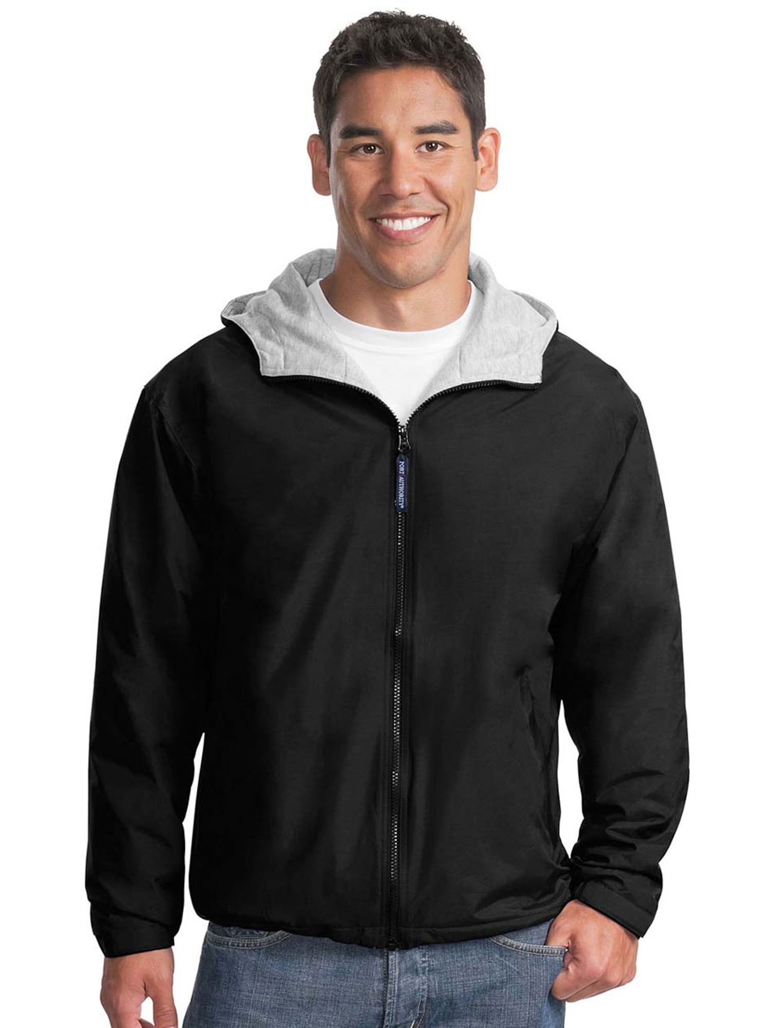 Port Authority Men's Comfort Hooded Jacket - Walmart.com