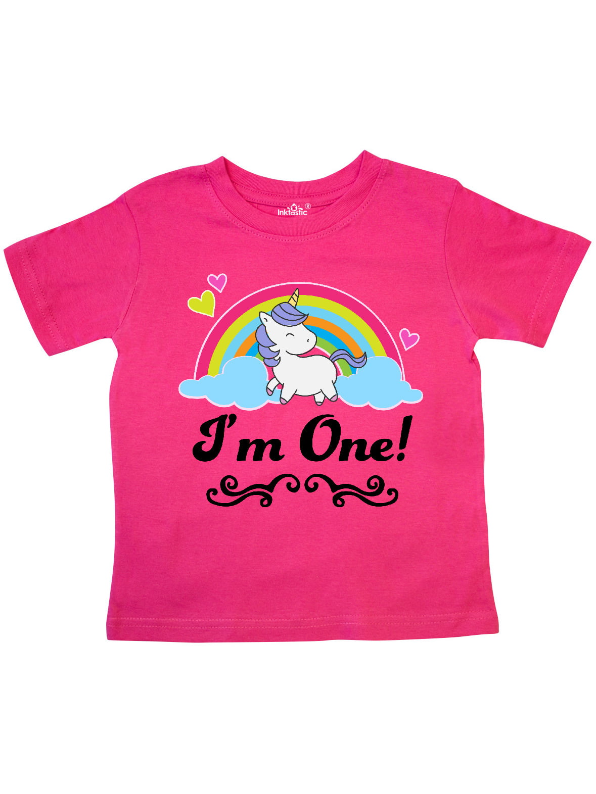 inktastic 1st Birthday Party Im 1 Girls Toddler T-Shirt