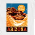 thumbnail image 3 of Instant Message - The Wave Arizona - Men's Short Sleeve Graphic T-Shirt, 3 of 6