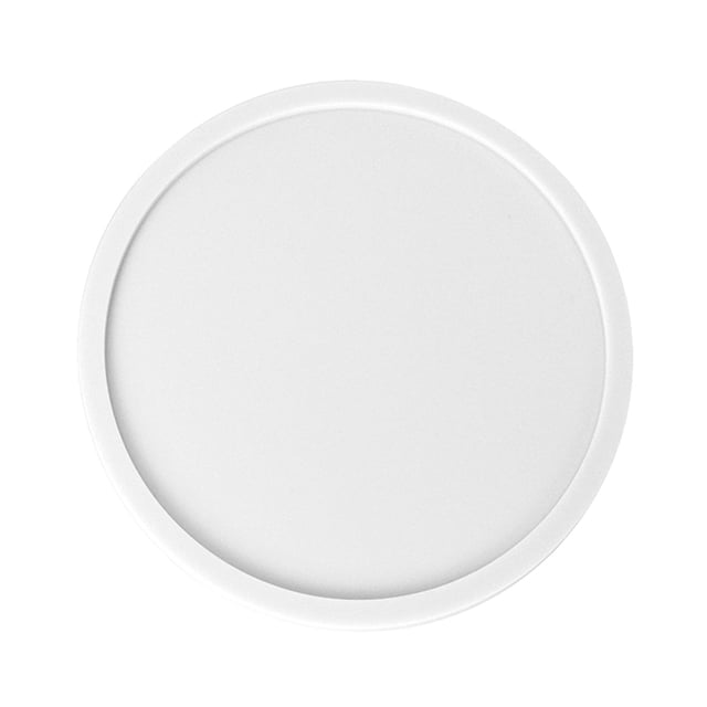Taza redonda Estera impermeable Aislante seguro de silicona Taza Coaster Taza gruesa Placemat Pad Pad Holder Herramientas (Blanco)