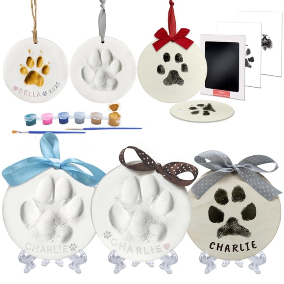 Kit de impresión de patas Skittypurr Clay & Ink, 3 recuerdos