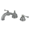 thumbnail image 2 of Kingston Brass KS3355BL Roman Tub Filler, Oil Rubbed Bronze, 2 of 4