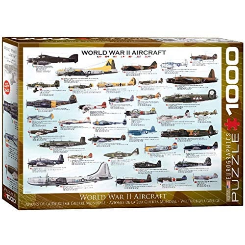 Jigsaw Puzzle de la Segunda Guerra Mundial - 1.000 piezas Eurographics N/A