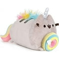 thumbnail image 2 of GUND Pusheenicorn Donut Log Rainbow Plush Stuffed Animal Cat, 9.5", 2 of 3