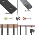 thumbnail image 5 of TMEE Balusters Iron Deck Spindles,26 Pack Black Staircase Baluster with Screws, 32.25" Metal Deck Spindles and Stairs Railing, Stylish Deck Railing for Outdoor Stair Deck Porch, 5 of 5