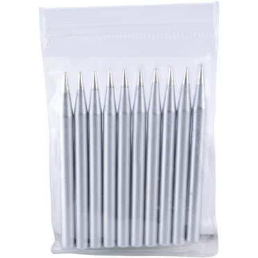 Delcast Soldering Iron Tip for 60 Watt Soldering Irons Copper with Corrosion Resistant Coating (10-Pack)
