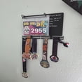 thumbnail image 5 of Medal Hanger Display for Runners, Marathon Medal Holder Display Wall Hanger and Race Bib Boards Holder with Chalkboard Marker, 5 of 5