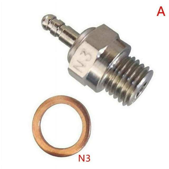 1Pcs #8 Glow Plug N3 N4 Spark Nitro Engine Parts For HSP RC Car Part