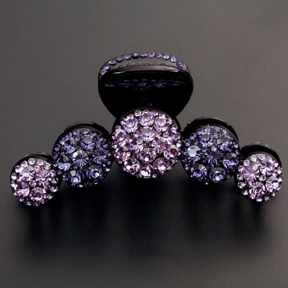 ibasenice Sparkly Claw Hair Clips for Women Quick Styling in Daily Use 1Pack