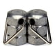 thumbnail image 1 of De 2 Piezas De Ganchos De Correa De Banjo Cromados Para Guitarra Fabricante Luthier, 1 of 6