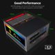 thumbnail image 4 of COOLMOON 80 Plus Gold Certified 850W RGB Fuente de alimentación completamente modular Genérico Fuente de alimentación, 4 of 8