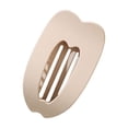 thumbnail image 2 of UNLLLL Flat Claw Hair Clip for Women, Solid Color Casual Elegant Hair Claw, Lightweight Plastic Hairpin for Thick or Thin Hair, for All Lengths Daily Styling and Work (Beige), 2 of 6