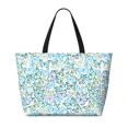 thumbnail image 2 of Pofeuu Butterflies Print Beach Bag,Waterproof Sandproof Beach Tote Bag, Large Capacity Foldable Beach Bags for Women, 2 of 7