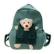 thumbnail image 3 of Mochila para niños de nailon, práctica, impermeable, moderna, portátil, informal, para viajes. Verde, 3 of 9