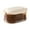 1, variant on Space Saving Condiment Holder Divided Sections Transparency Top Construction Home Essential