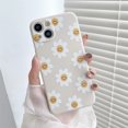 thumbnail image 4 of FanShow Sunflower Smile Cute Flower Phone Case for Apple iphone 13 Pro Max Smooth Silicone Soft Case for iphone 13 Pro Max, 4 of 6