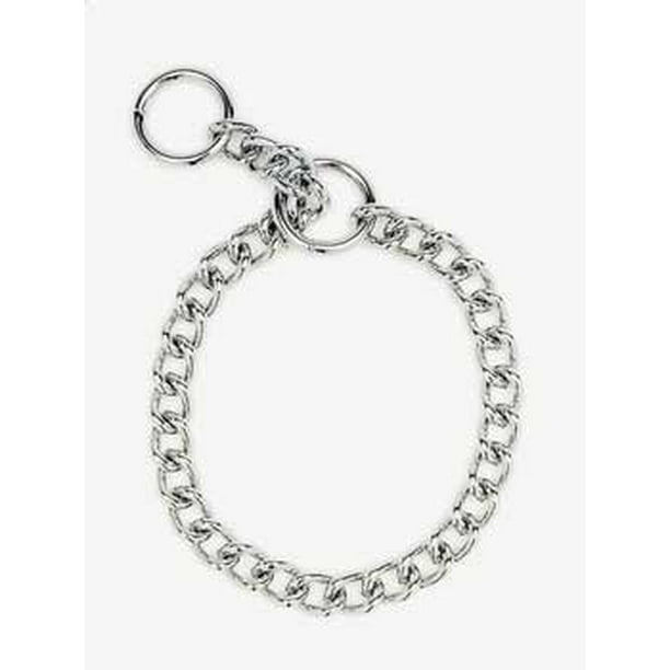 Herm Sprenger Steel Chain Choke Dog Collar 26 in. with 4 mm. Extra