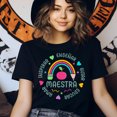 thumbnail image 3 of Maestra Rainbow Pencil T-Shirt, Spanish Teacher Gift Shirt, Navy, Size S, 3 of 6
