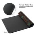 thumbnail image 3 of Hirioo Polynesian Turtles for Mouse Pad ,Anti-Slip Base, Durable Stitched Edges, Perfect for Gaming, Office, and Home Use,16x35.5in, 3 of 9