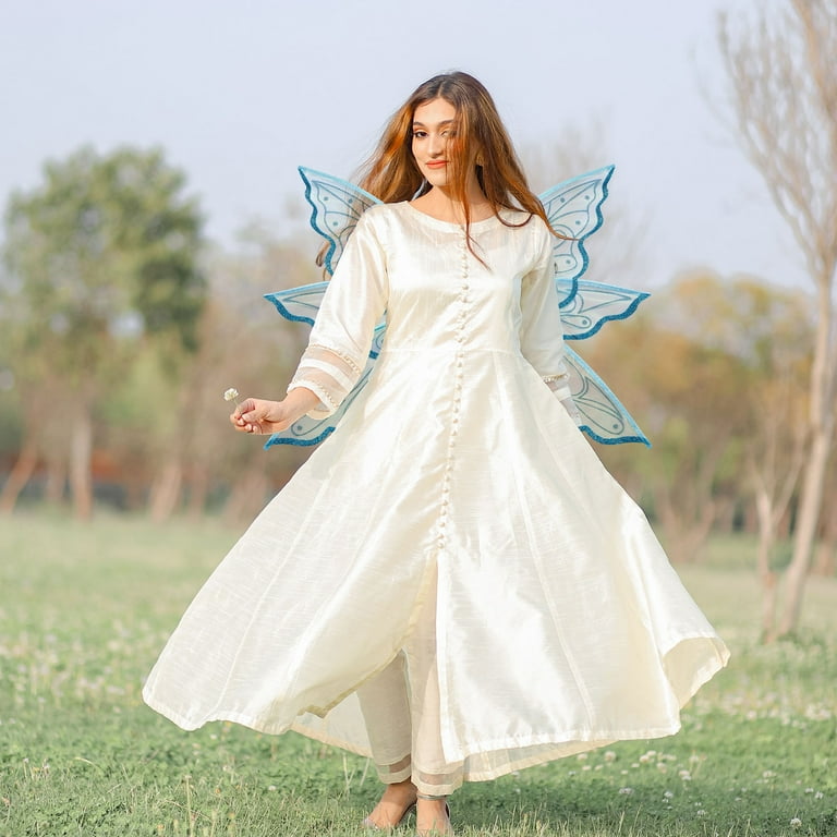 White fairy hot sale dress for girl