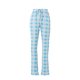 thumbnail image 3 of Pantalones de mujer a cuadros Pantalones de cintura elástica Pantalones de pijama(Azul-XL) Nituyy Pantalones-GL715-FF63874B4, 3 of 5