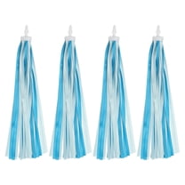 Uxcell Bike Streamers Colorful Bike Tassels Scooter Handlebar Streamers Bicycle Tassel Ribbon for Girls Bicycle Tricycle Handles Accessory (Dark Blue, Pack of 2)