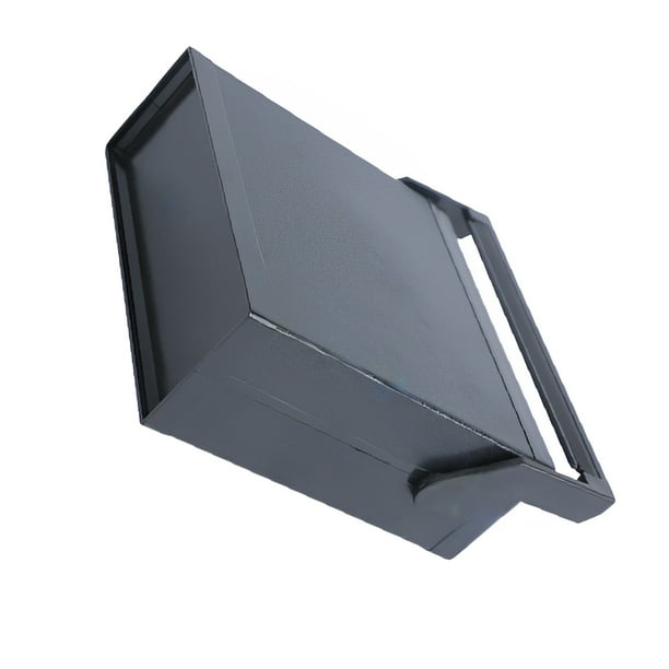Inteprter Conectores de cable Caja de proyecto electrónico Carcasa de carcasa de amplificador con caja de manija para suministros de energía eléctrica Cables de audio/vídeo Cian gris