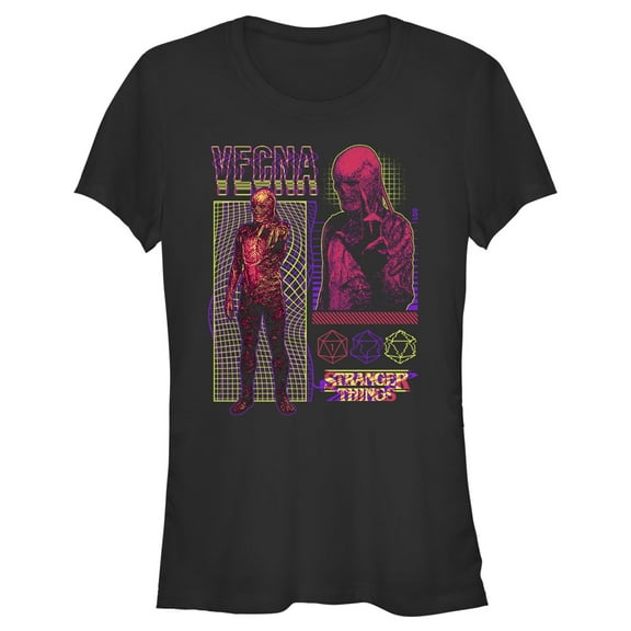 Netflix Junior's Stranger Things Vecna Evil Villain Graphic T-Shirt