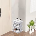 thumbnail image 1 of Uuiauoio Shoe Rack, Collapsible Shoe Rack for Rooms, Foldable Vertical Shoe Organizer for Front Door Entrance, Compact Shoe Storage Shelf for Narrow Spaces, 1 of 6