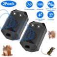 thumbnail image 4 of Zorpupoa 2 Pack Ultrasonic Pest Repeller, Under Hood  with Strobe Light 3 Power Supplies for Car Garage Basement, 4 of 14