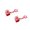 B002- Red, variant on Relaxation Squeeze Toys, Squeeze Clickers, Adhd Squeeze Toys Adults, Desk Squeeze Toys for Office for Adults, 2 Pack Red Single Mechanical Keyboard Switch Squeeze Keychains, 1X1X1