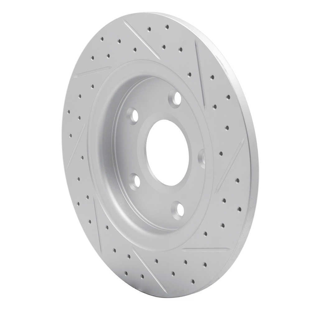Dynamic Friction Company 830-40109L DFC Geoperformance Rotor - Drilled and Slotted