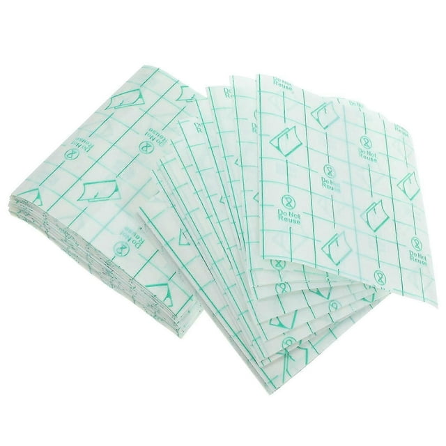 100pcs Disposable Makeup Hand Palettes Adhesive Cosmetic Makeup Palettes