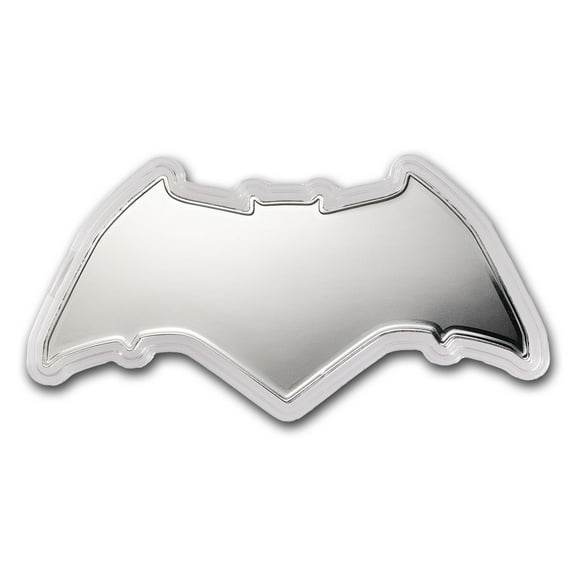 2025 Samoa 1 oz Silver Batman Batarang Shaped Coin BU