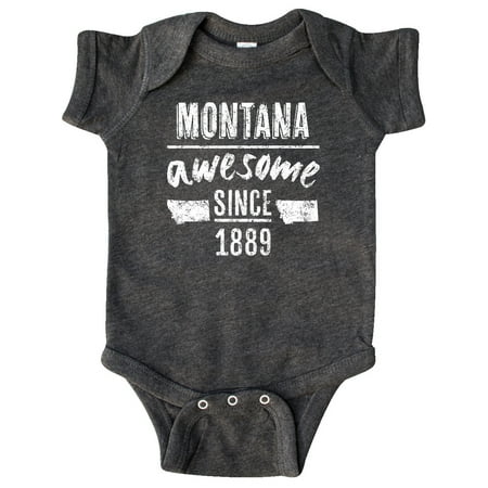 

Inktastic Montana Awesome Since 1889 Gift Baby Boy or Baby Girl Bodysuit