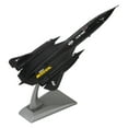 thumbnail image 1 of 1:144 Blackbird SR-71 Reconnaissance Aircraft Alloy Aircraft Model Simulation Model Aircraft, 1 of 13